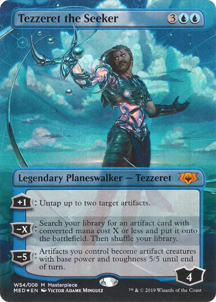 Tezzeret the Seeker (MED3-WS4) -  (Borderless) Foil