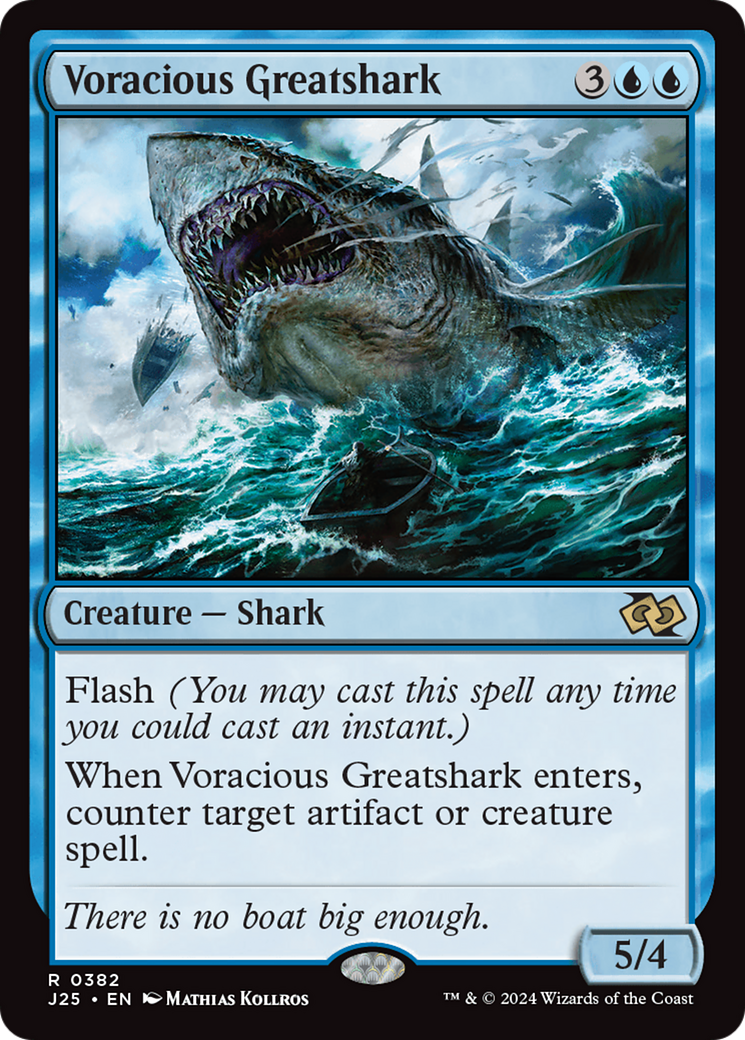 Voracious Greatshark (J25-382) -