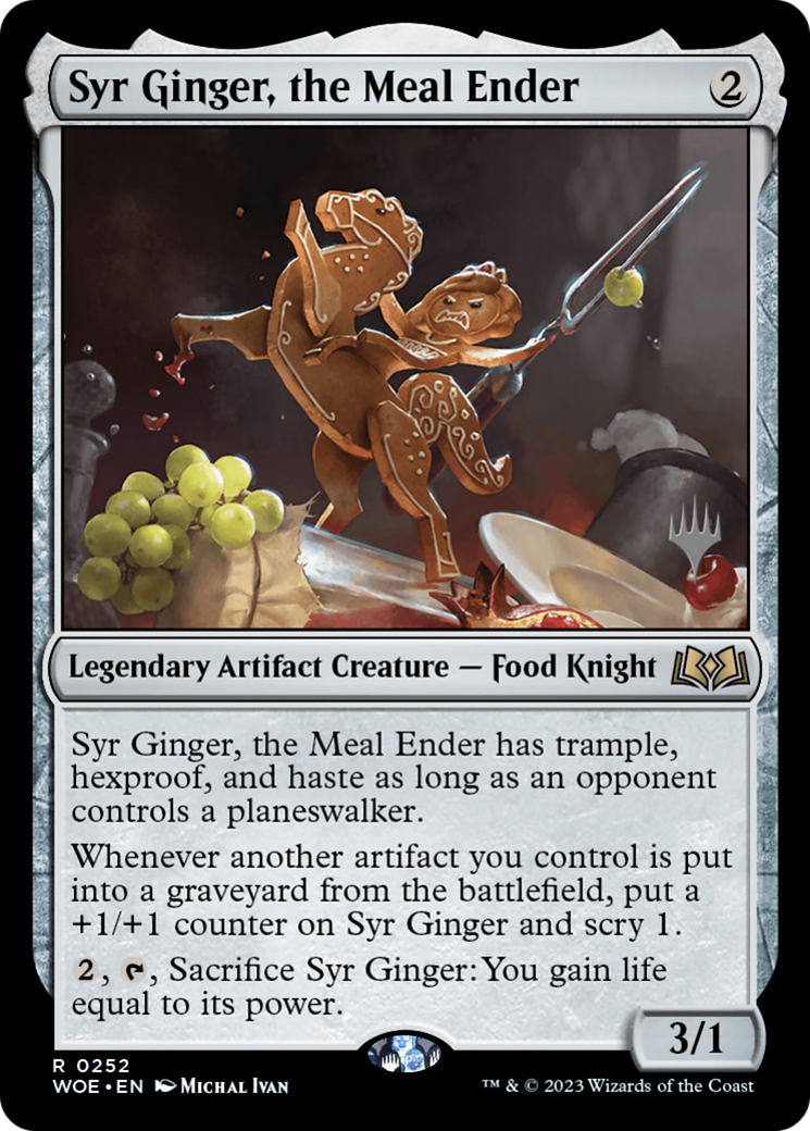 Syr Ginger, the Meal Ender (PPWOE-252P) -  Foil