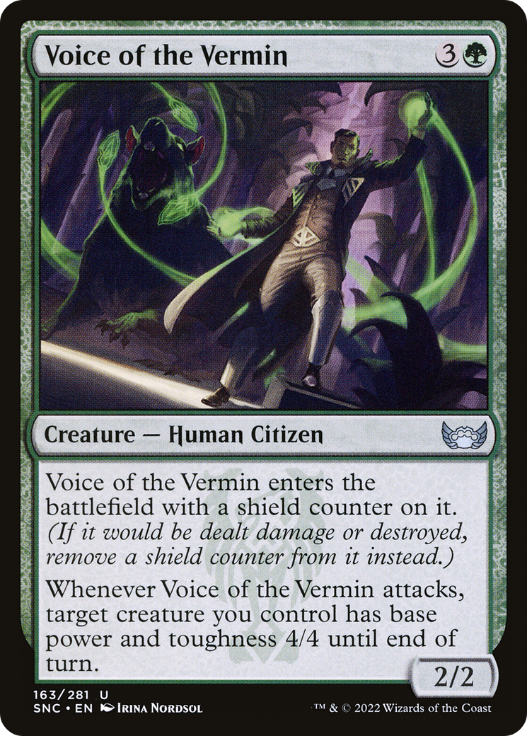 Voice of the Vermin (SNC-163) -  Foil