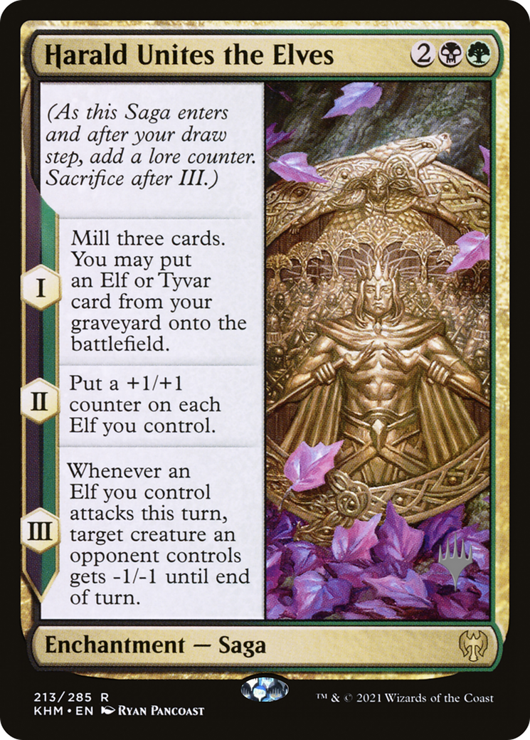 Harald Unites the Elves (PPKHM-213P) -  Foil