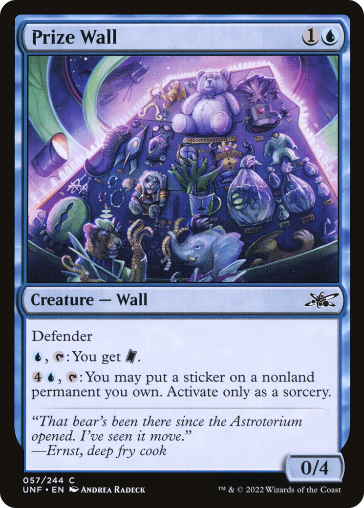 Prize Wall (UNF-057) -  Foil