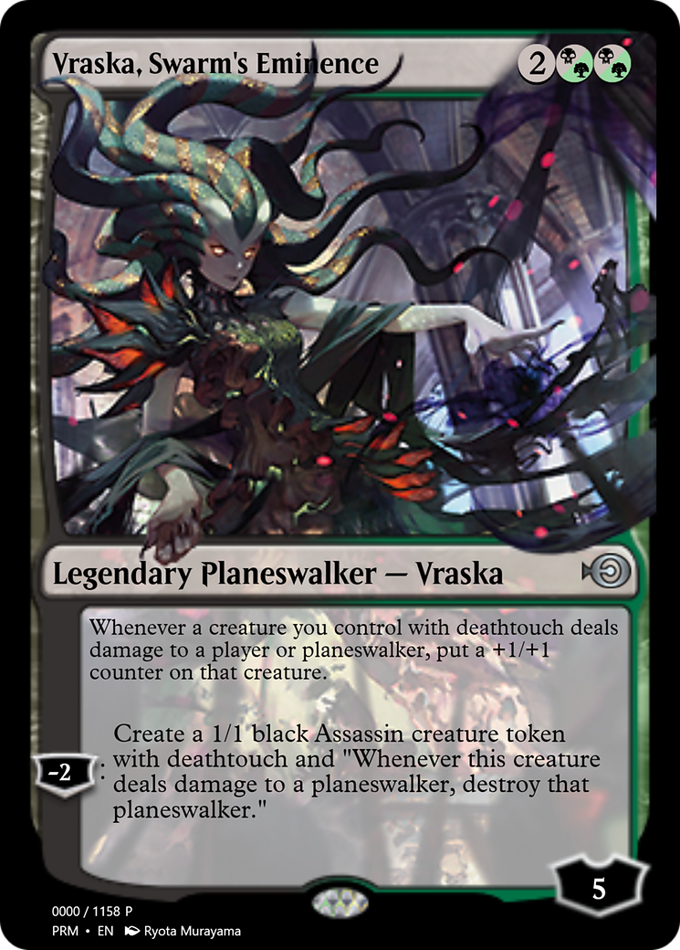 Vraska, Swarm's Eminence (PRM-72289) -  Foil