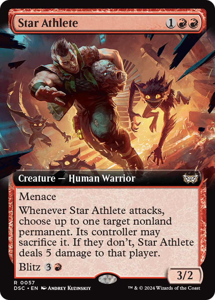 Star Athlete (DSC-057) - : (Extended Art)