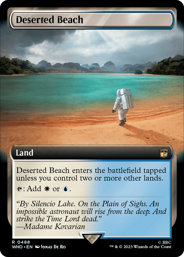 Deserted Beach (WHO-488) - : (Extended Art) Foil