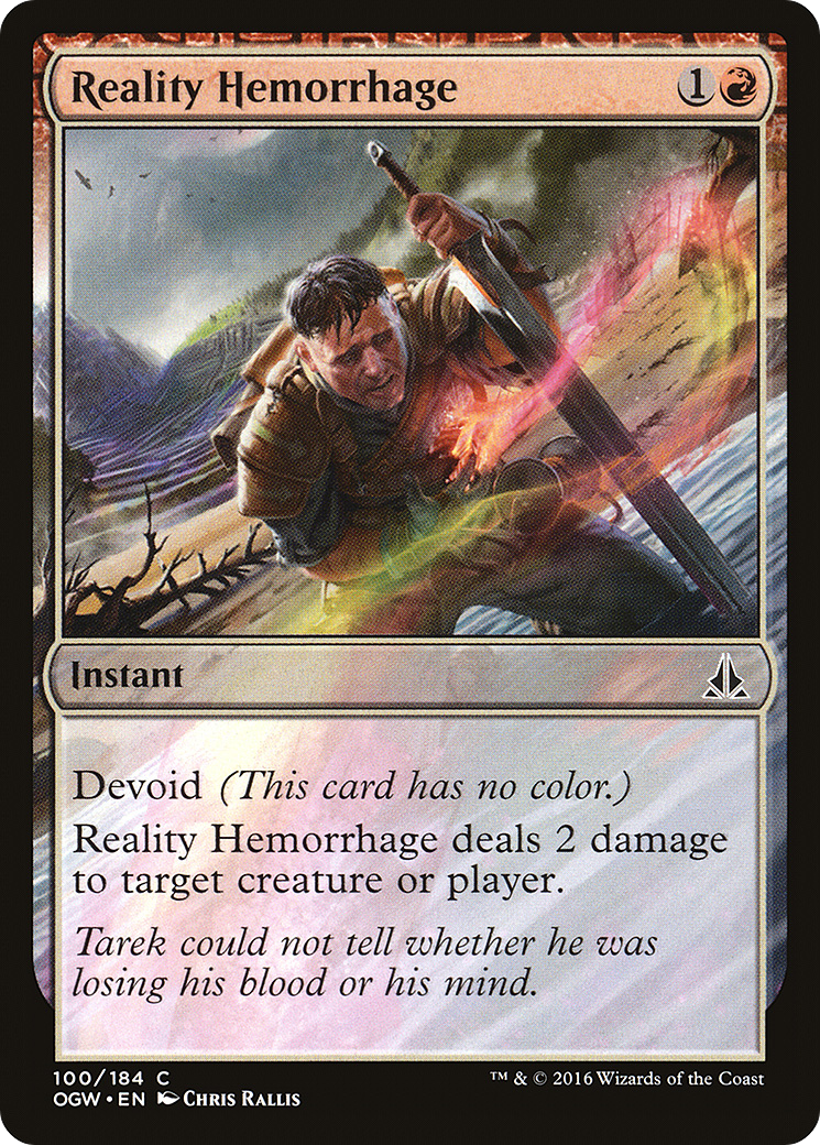 Reality Hemorrhage (OGW-100) - : (devoid) Foil