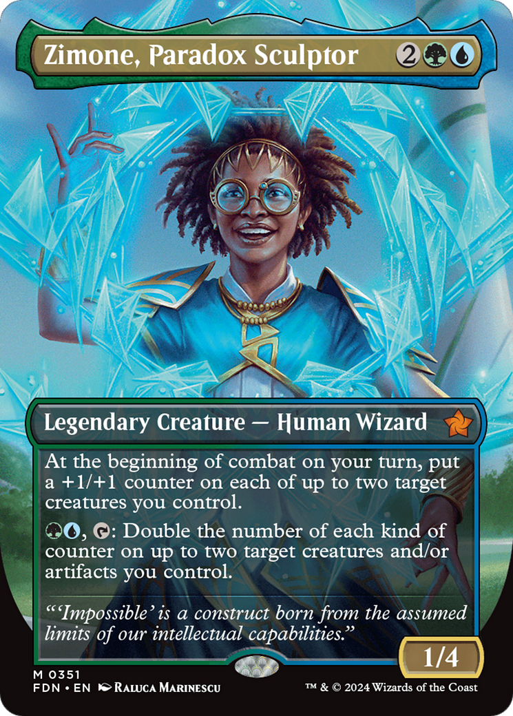 Zimone, Paradox Sculptor (FDN-351) -  (Borderless)