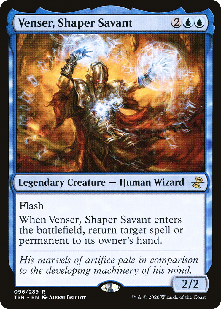 Venser, Shaper Savant (TSR-096) -  Foil