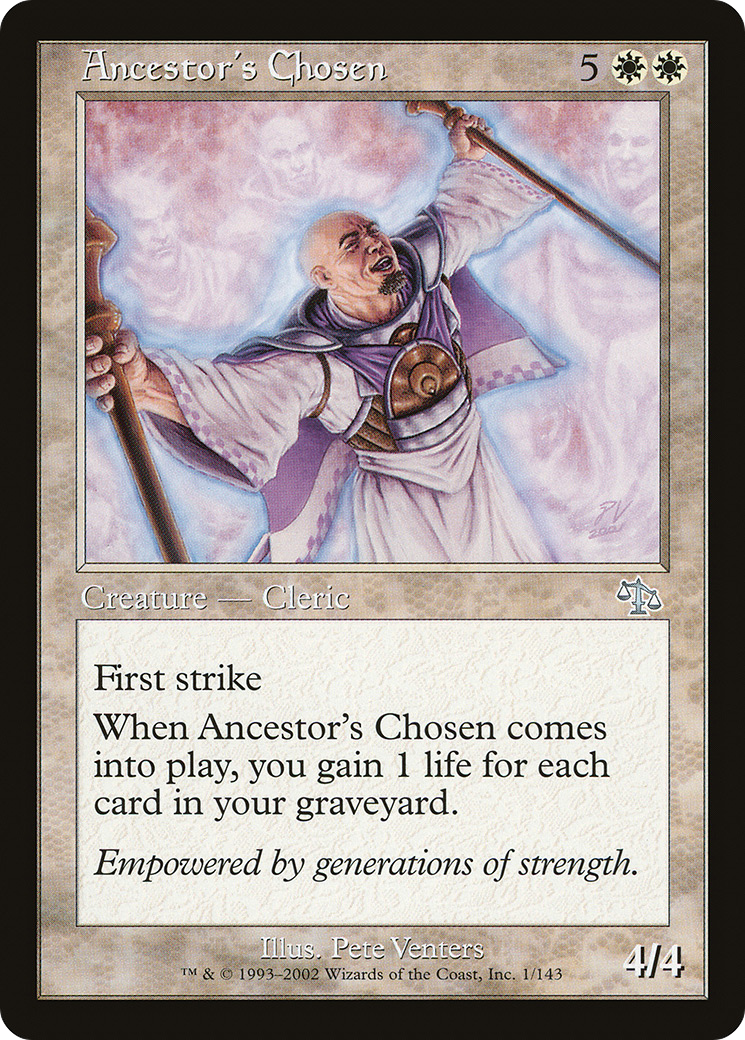 Ancestor's Chosen (JUD-001) -  Foil