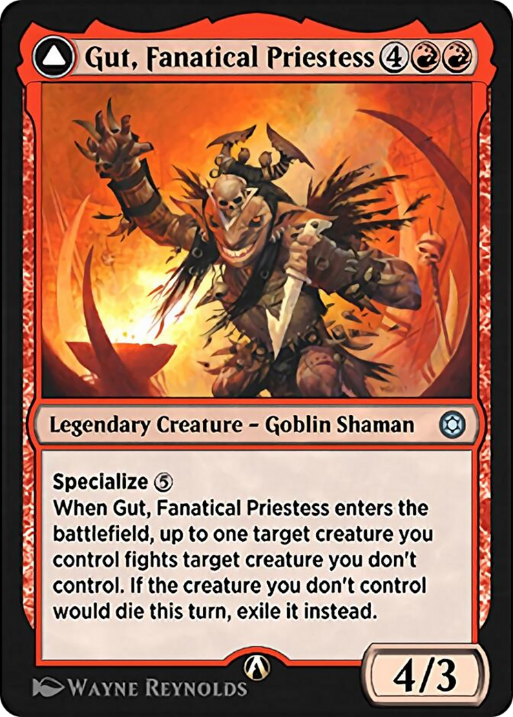 Gut, Fanatical Priestess (HBG-013) -