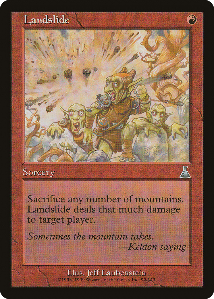 Landslide (UDS-092) -  Foil