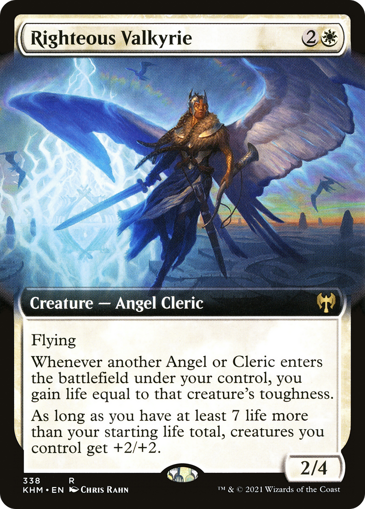 Righteous Valkyrie (KHM-338) - : (Extended Art) Foil