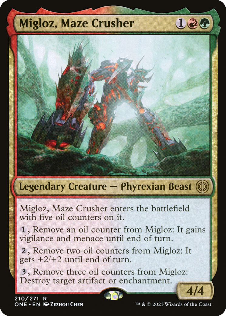 Migloz, Maze Crusher (ONE-210) -  Foil