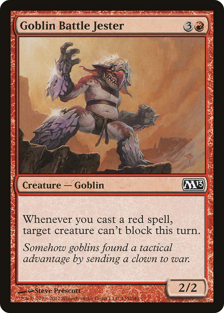 Goblin Battle Jester (M13-135) -  Foil