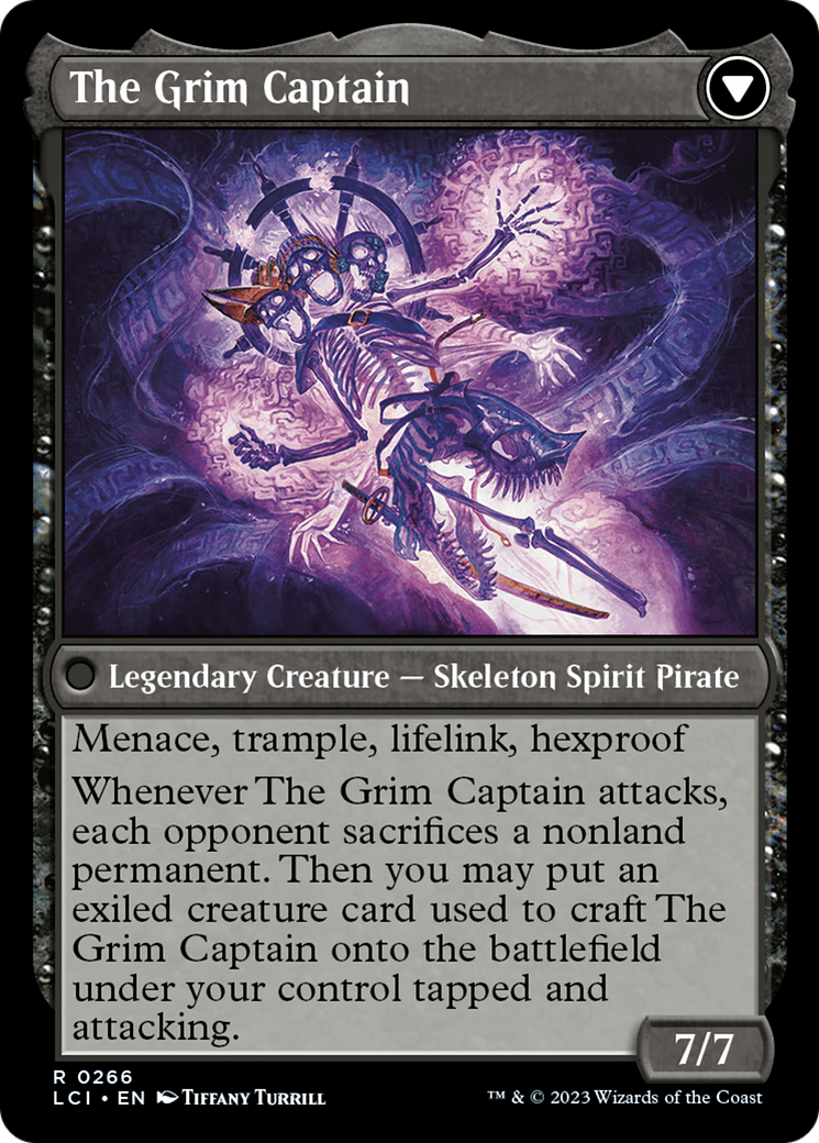 Throne of the Grim Captain // The Grim Captain (LCI-266) -