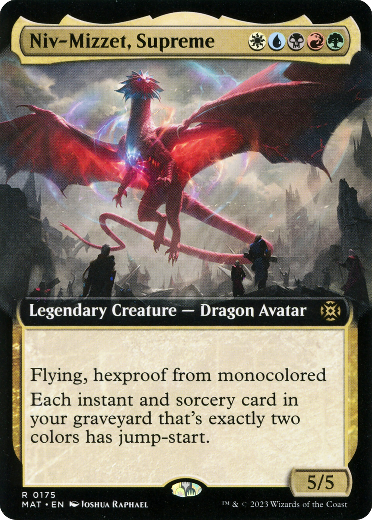 Niv-Mizzet, Supreme (MAT-175) - : (Extended Art)