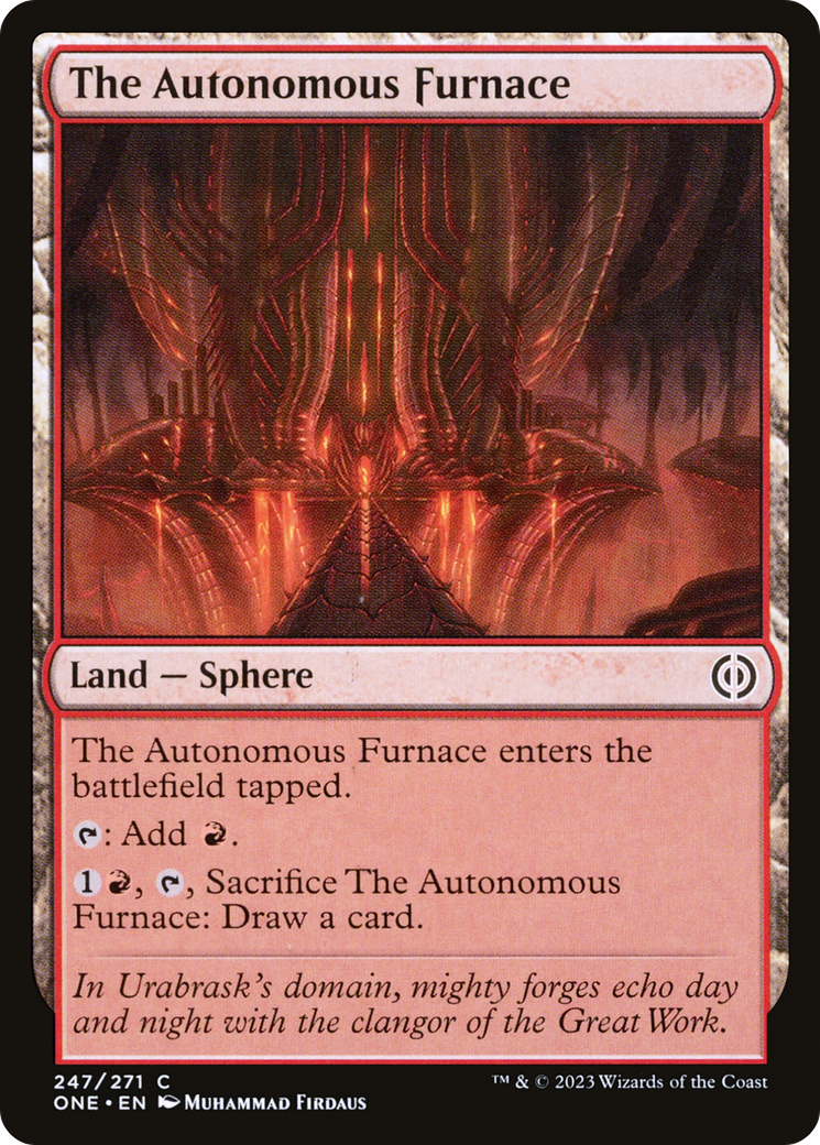 The Autonomous Furnace (ONE-247) -  Foil