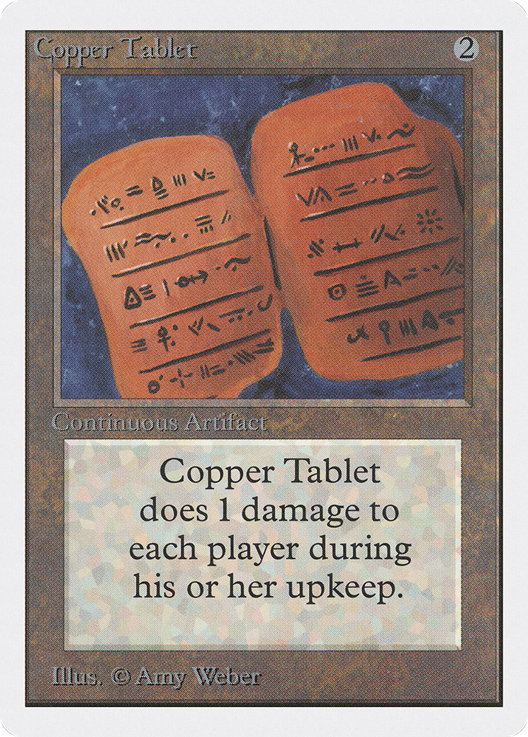 Copper Tablet (2ED-239) -