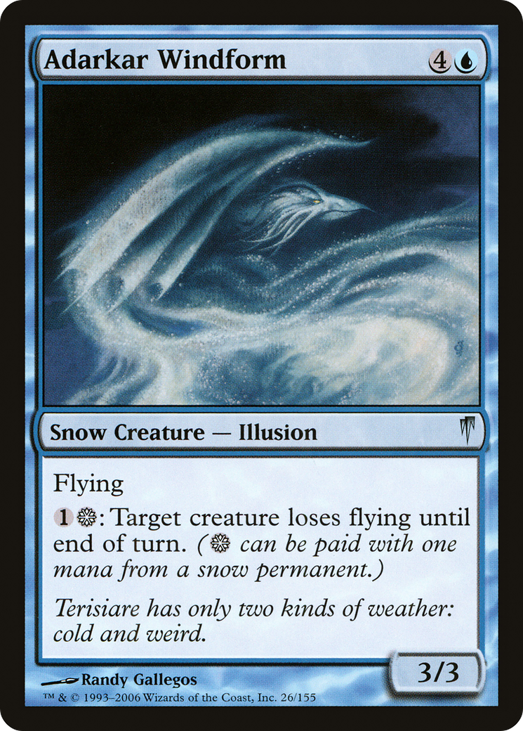 Adarkar Windform (CSP-026) -  Foil