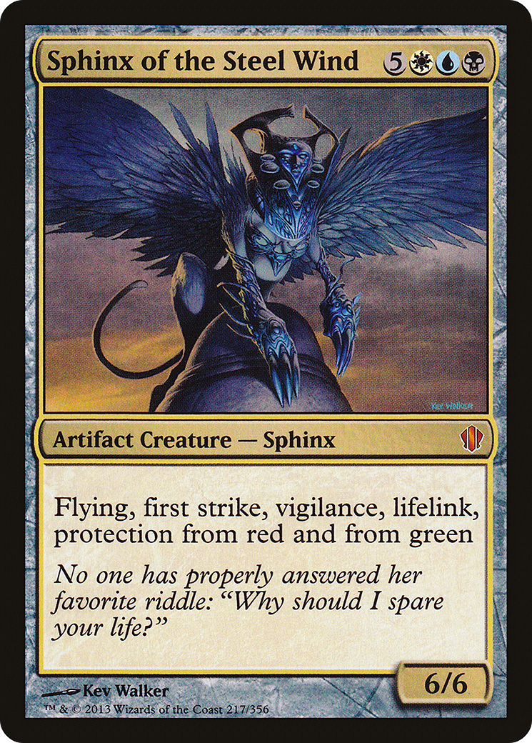 Sphinx of the Steel Wind (C13-217) -