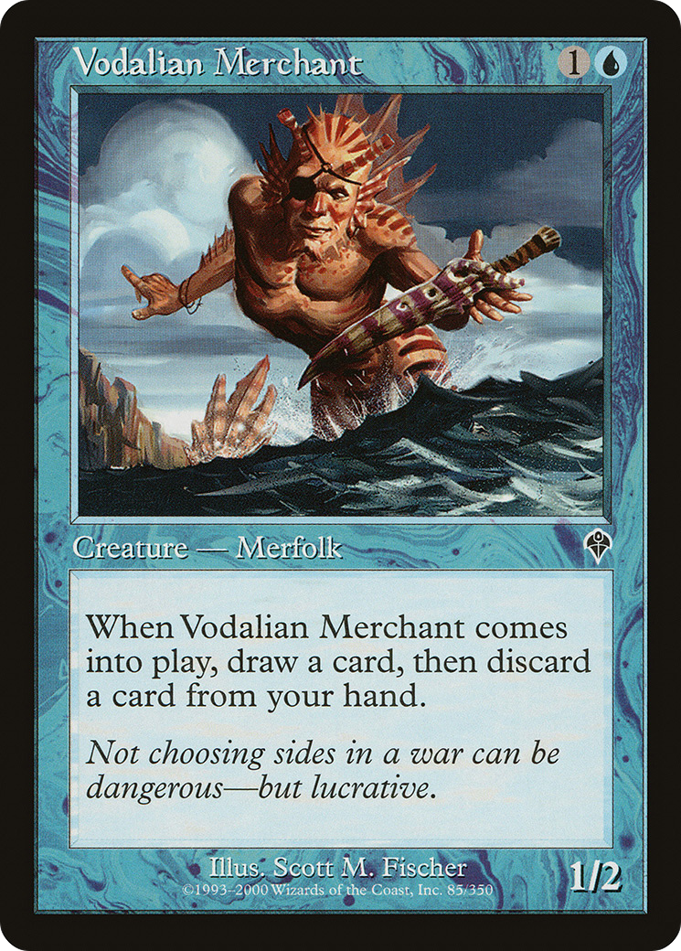 Vodalian Merchant (INV-085) -  Foil