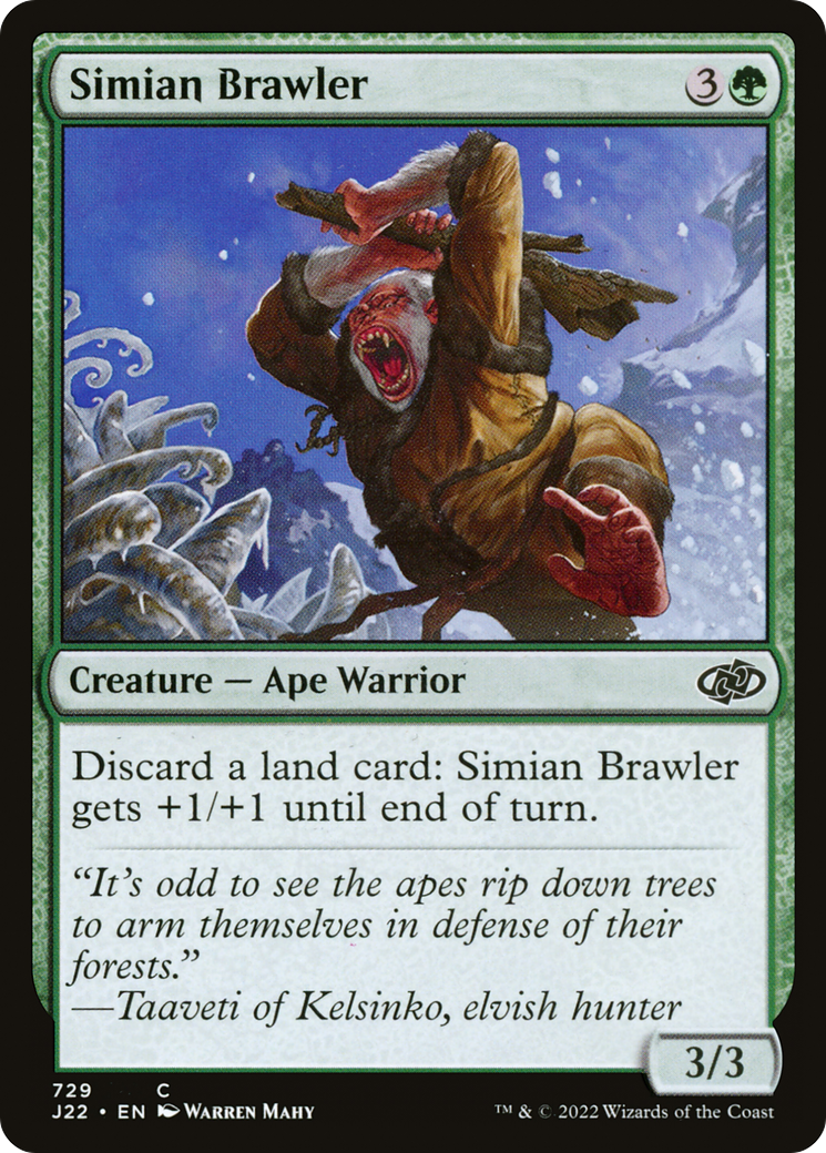 Simian Brawler (J22-729) -