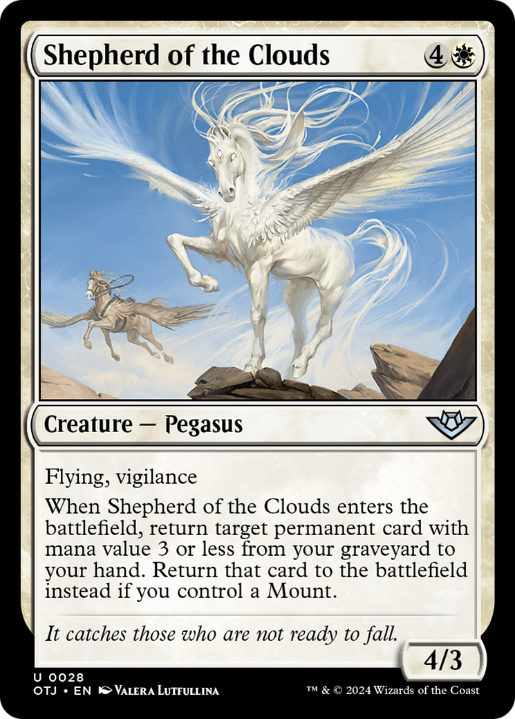 Shepherd of the Clouds (OTJ-028) -  Foil