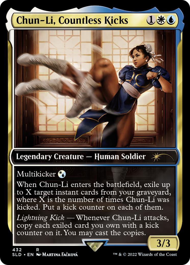 Zethi, Arcane Blademaster (SLD-432) -  / Chun-Li, Countless Kicks