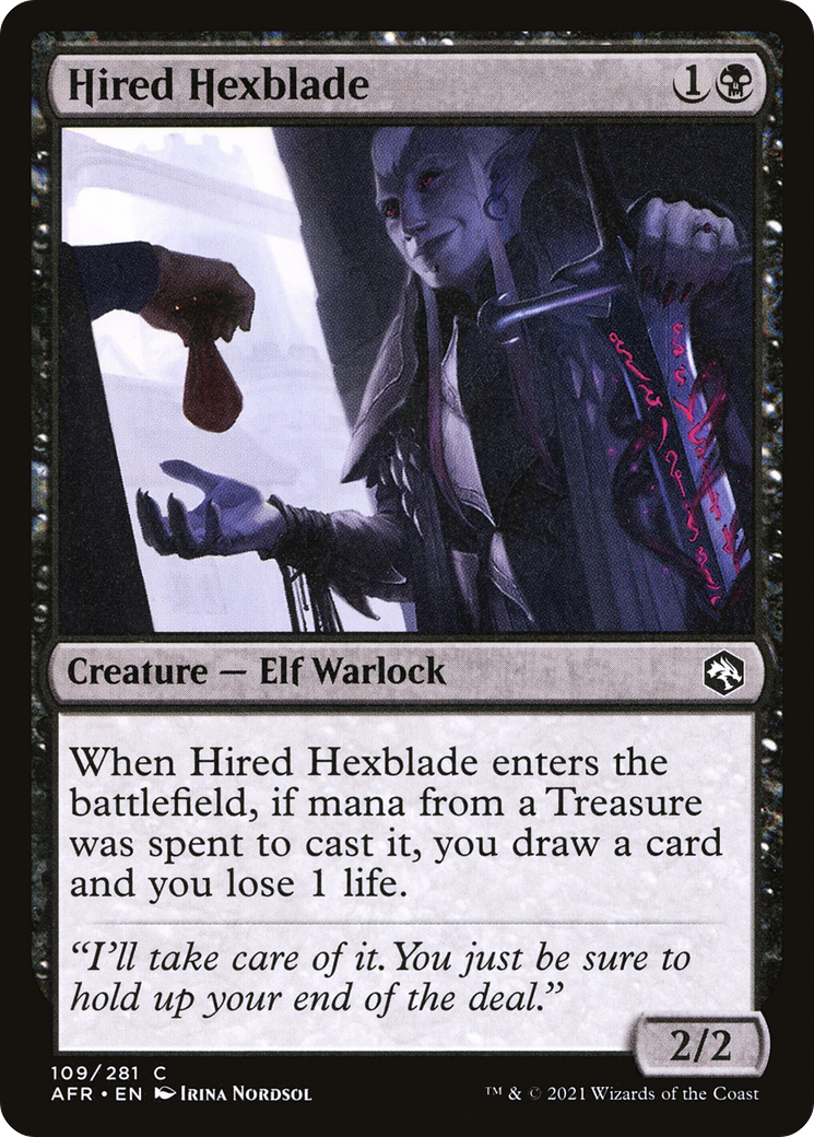 Hired Hexblade (AFR-109) -