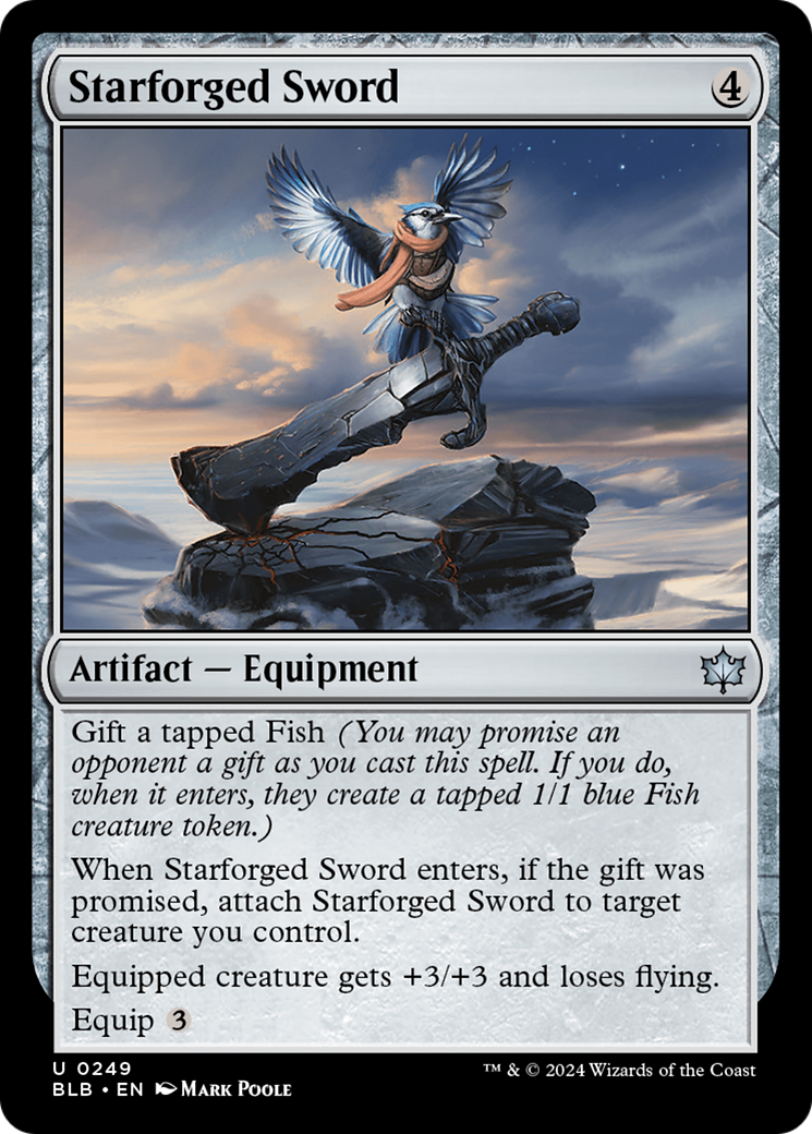 Starforged Sword (BLB-249) -  Foil