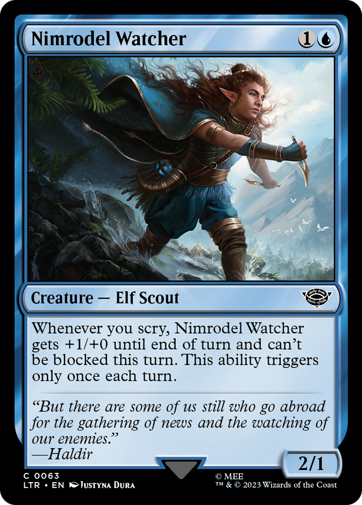 Nimrodel Watcher (LTR-063) -  Foil