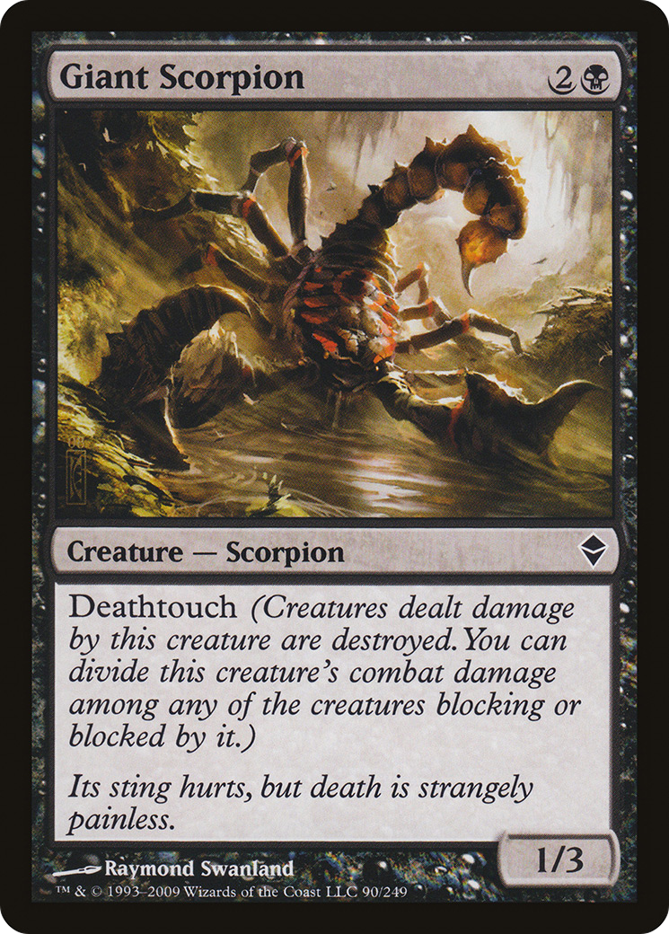 Giant Scorpion (ZEN-090) -  Foil