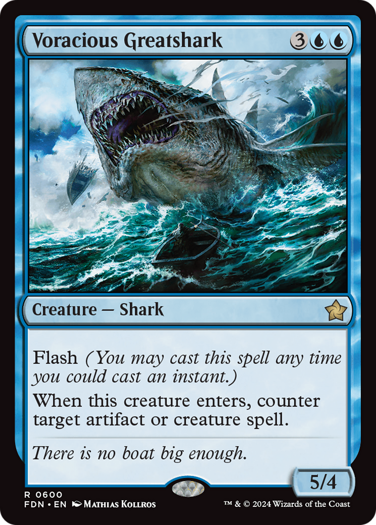 Voracious Greatshark (FDN-600) -