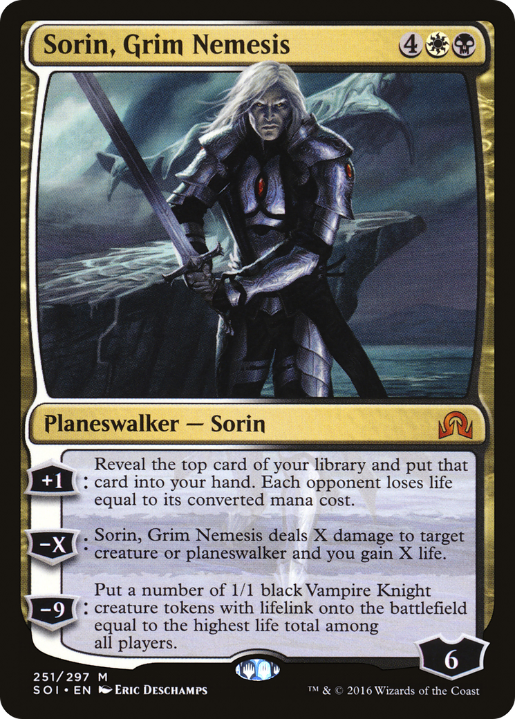 Sorin, Grim Nemesis (SOI-251) -  Foil