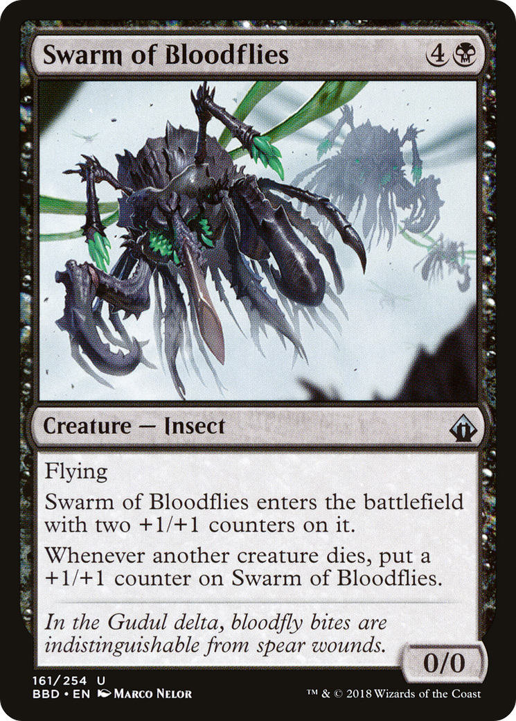 Swarm of Bloodflies (BBD-161) -  Foil