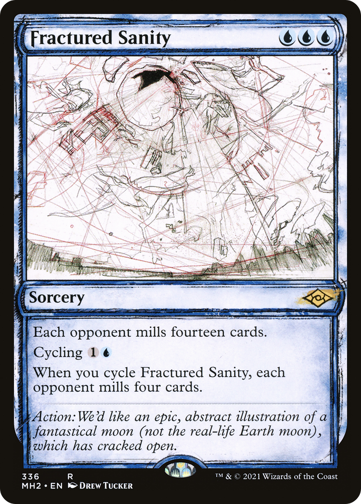 Fractured Sanity (MH2-336) - : (Showcase) Foil