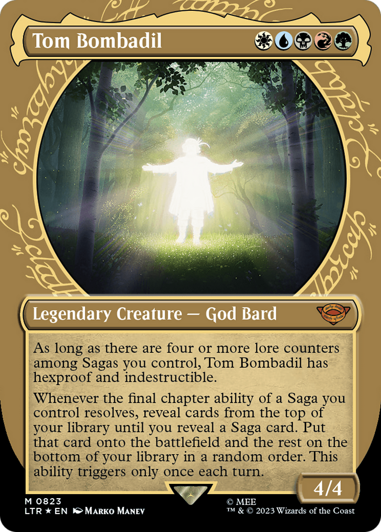 Tom Bombadil (LTR-823) - : (Showcase) (Borderless) Foil