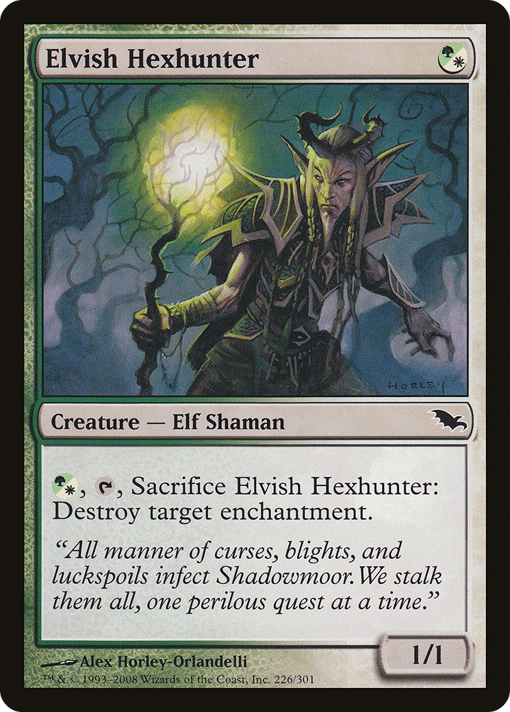 Elvish Hexhunter (SHM-226) -  Foil