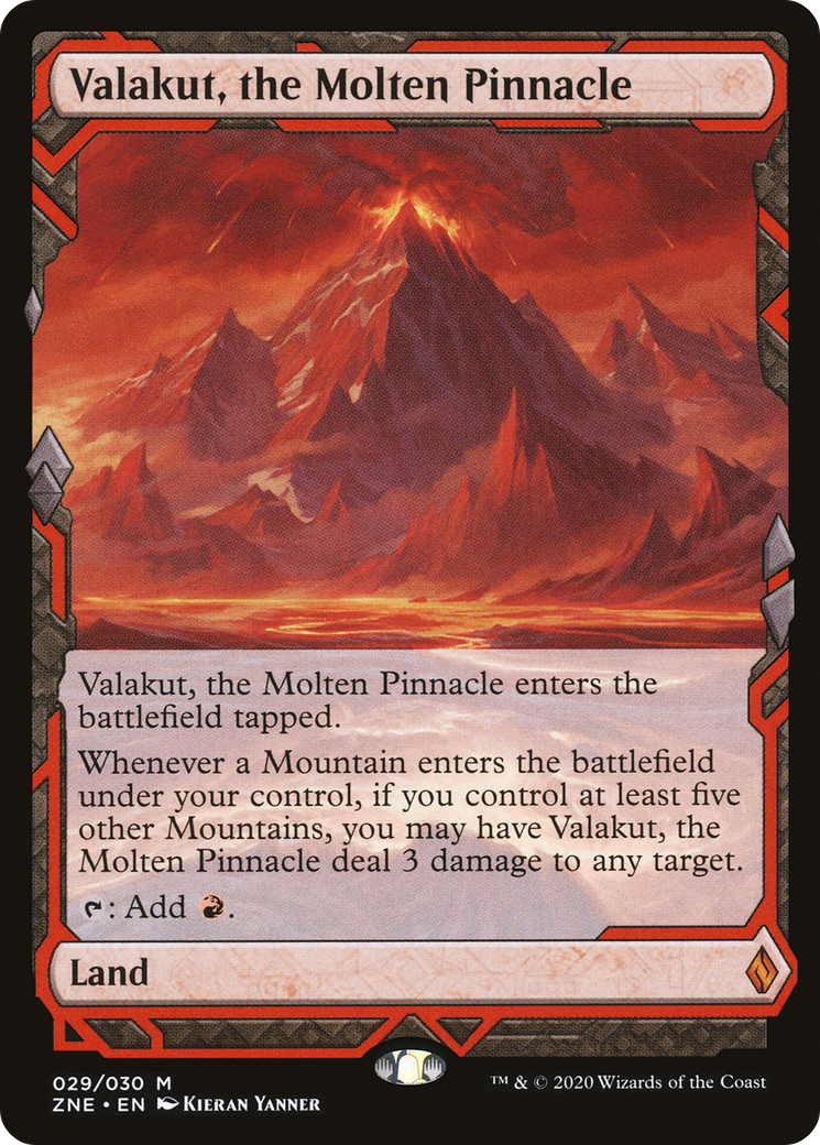 Valakut, the Molten Pinnacle (ZNE-029) -  Foil