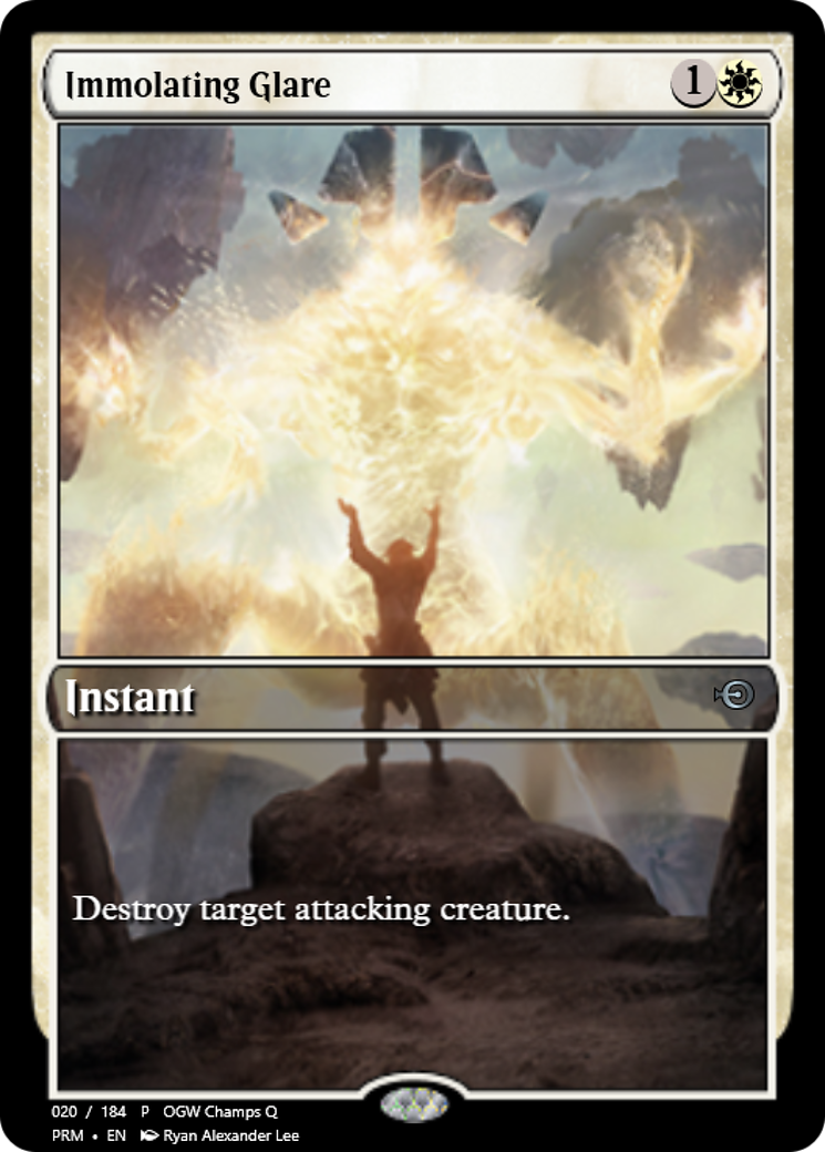 Immolating Glare (PRM-59669) -  Foil