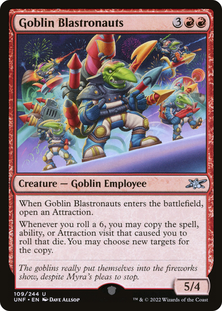 Goblin Blastronauts (UNF-109) -  Foil