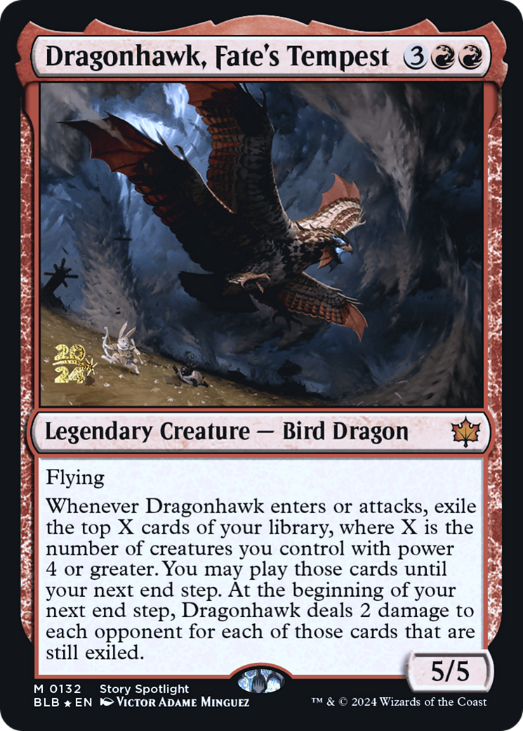 Dragonhawk, Fate's Tempest (PRE-132S) -  Foil