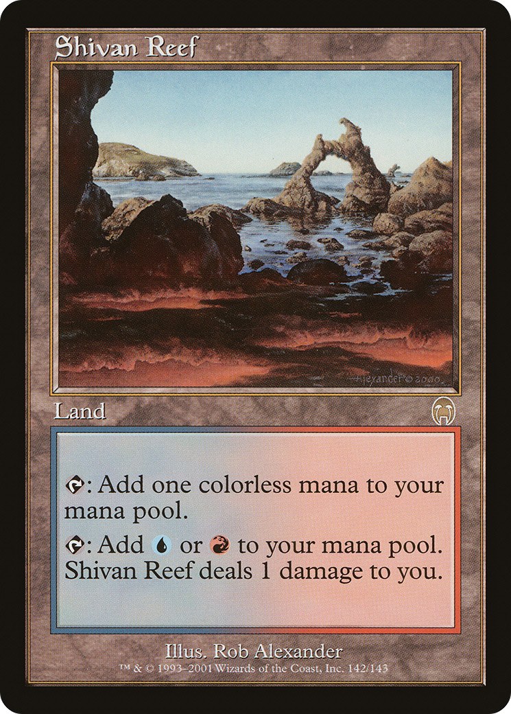 Shivan Reef (APC-142) -  Foil