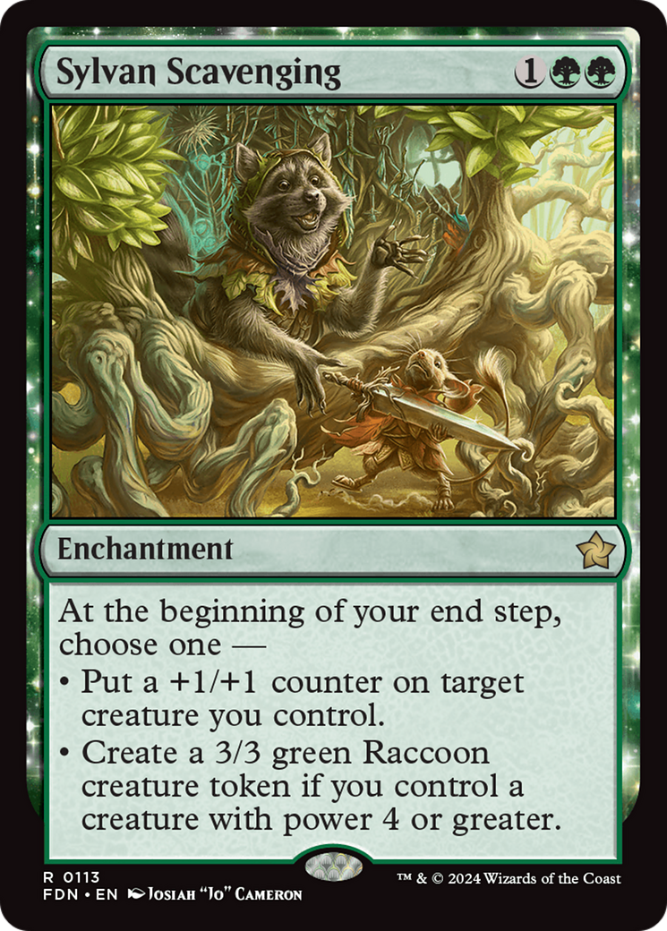 Sylvan Scavenging (FDN-113) -  Foil