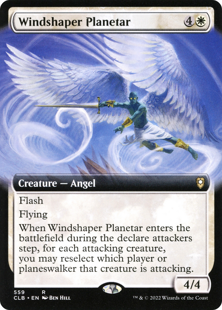 Windshaper Planetar (CLB-559) - : (Extended Art) Foil