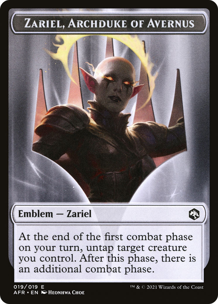 Zariel, Archduke of Avernus Emblem (TAFR-019) -