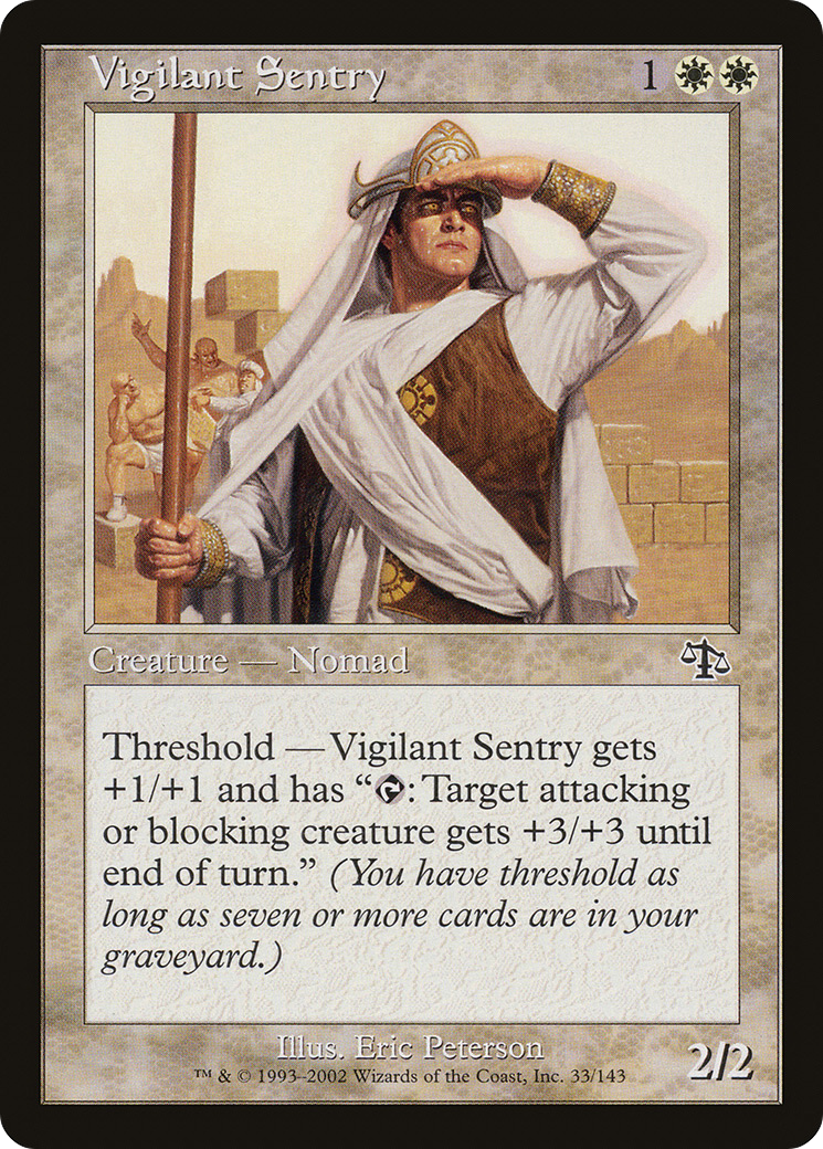 Vigilant Sentry (JUD-033) -  Foil