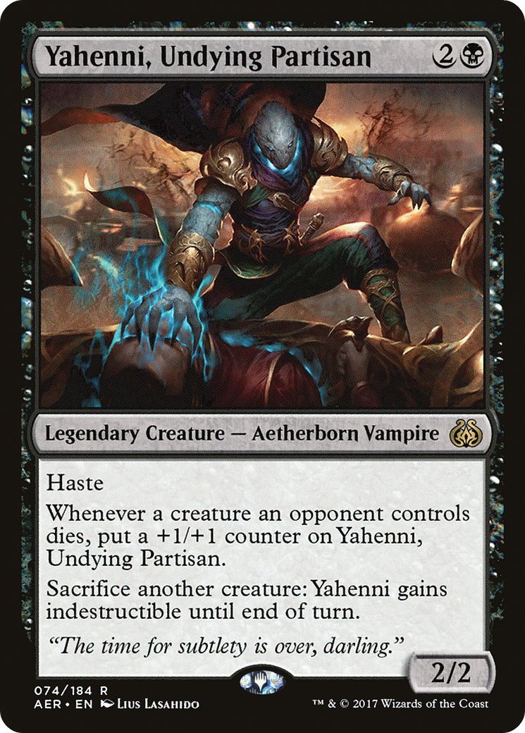 Yahenni, Undying Partisan (AER-074) -  Foil