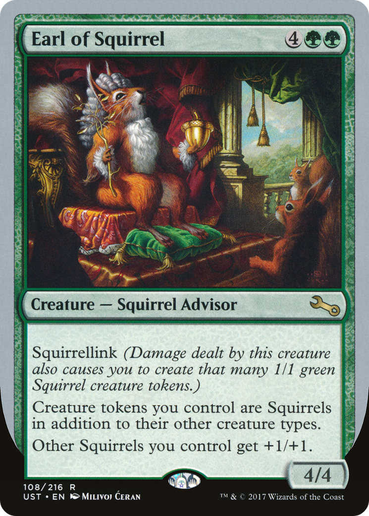 Earl of Squirrel (UST-108) -  Foil