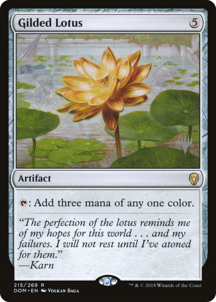 Gilded Lotus (PPM20-215P) -